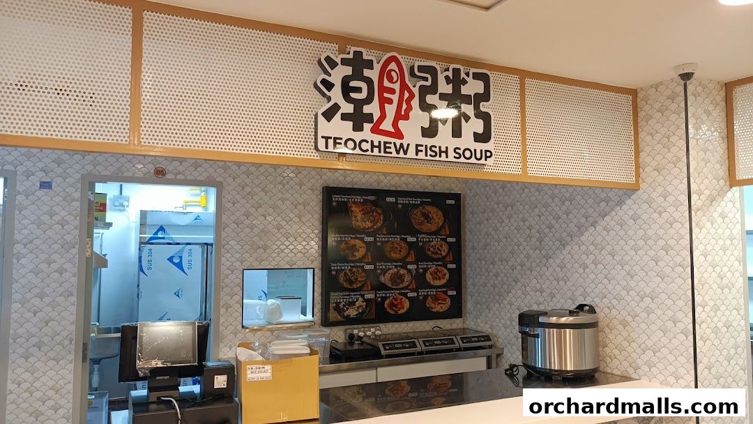 Menu page for Chao Zhou Teochew Fish Soup