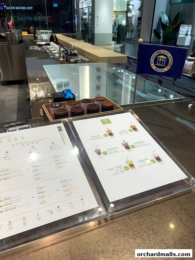 Menu page for CHICHA San Chen  313Somerset