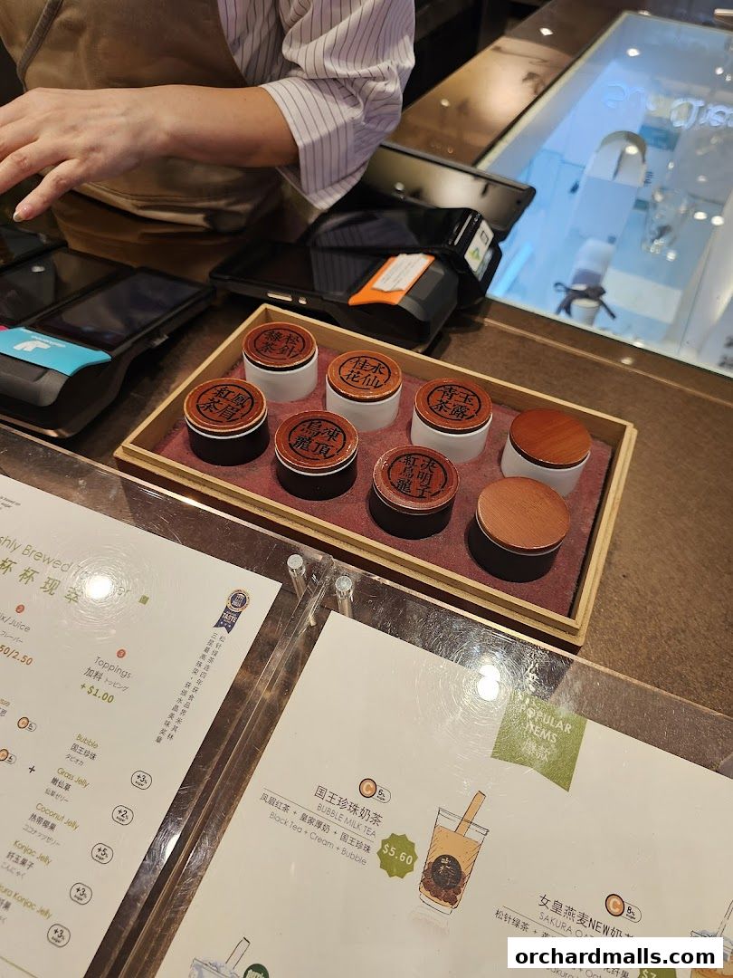 Menu page for CHICHA San Chen  313Somerset