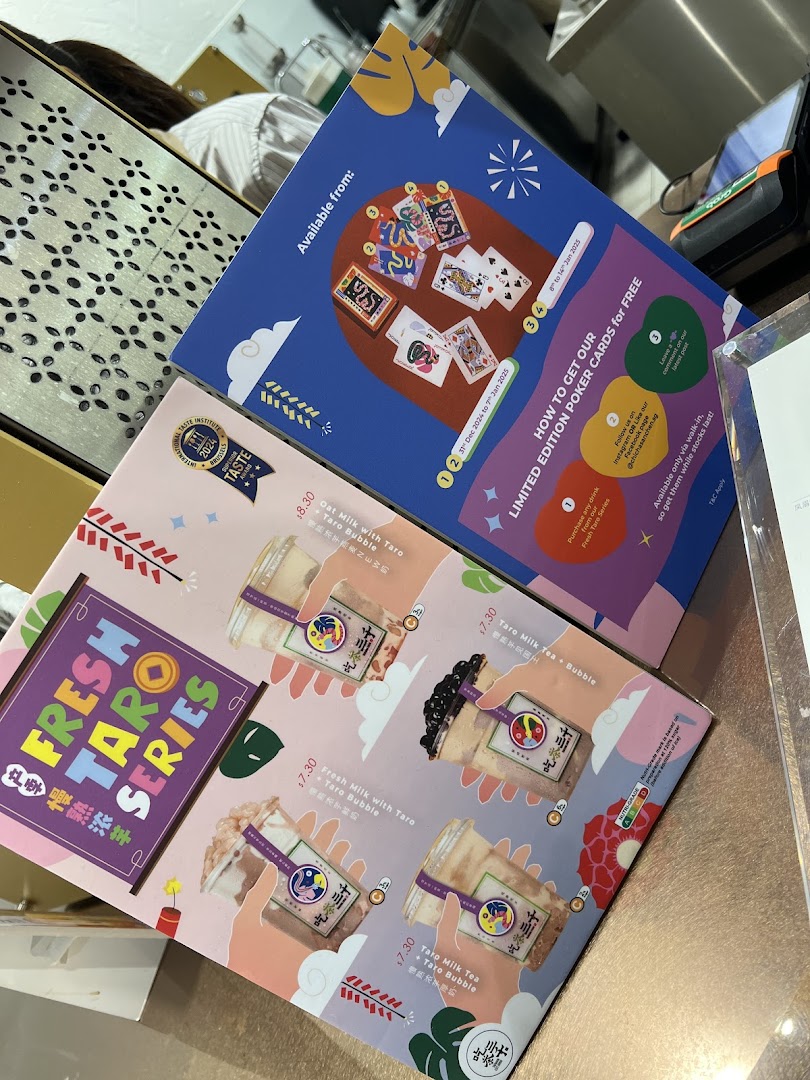 Menu page for CHICHA San Chen  Ngee Ann City