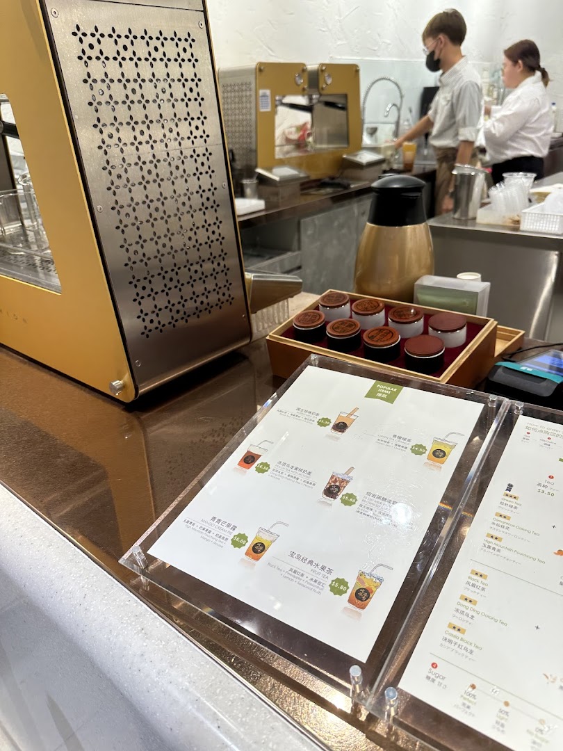 Menu page for CHICHA San Chen  Ngee Ann City