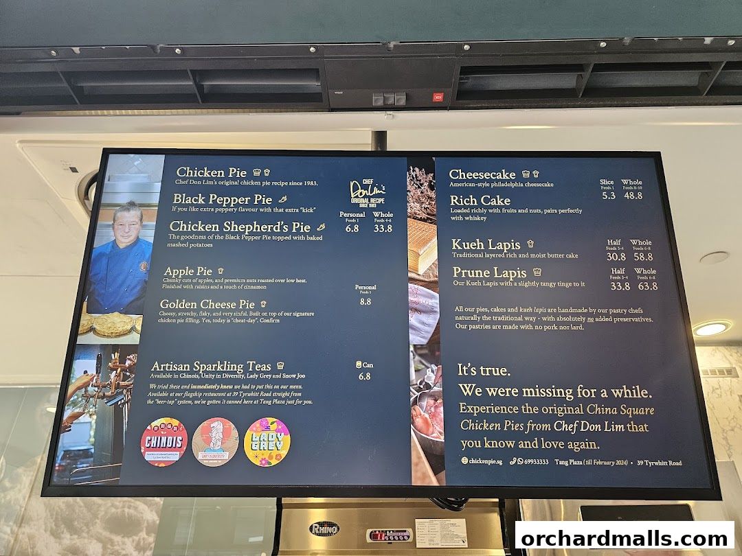 Chicken Pie Kitchen  Don Signature Crab Wisma Atria