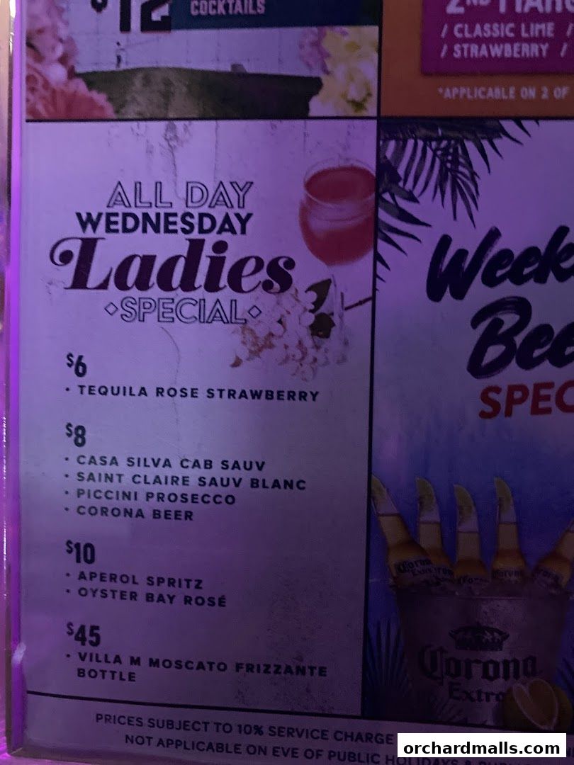 Menu page for Chimis Somerset