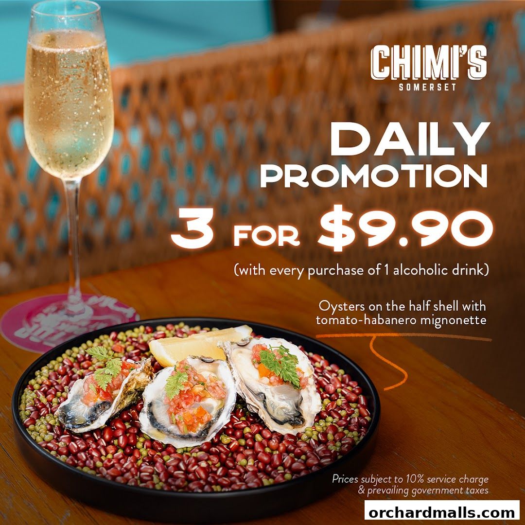 Menu page for Chimis Somerset