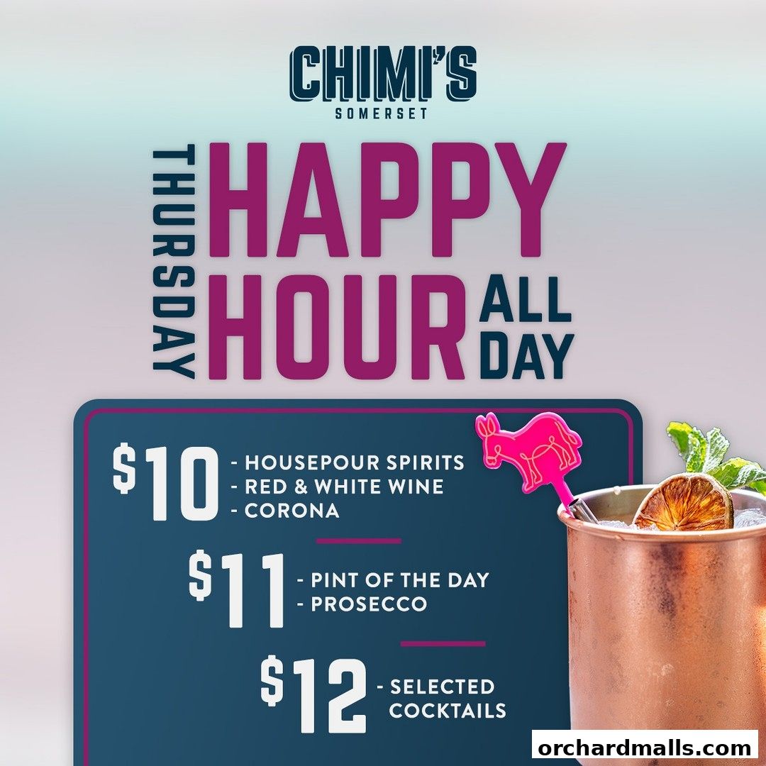 Menu page for Chimis Somerset