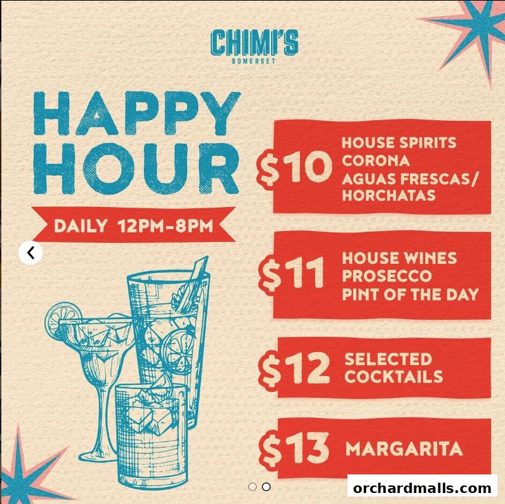 Menu page for Chimis Somerset