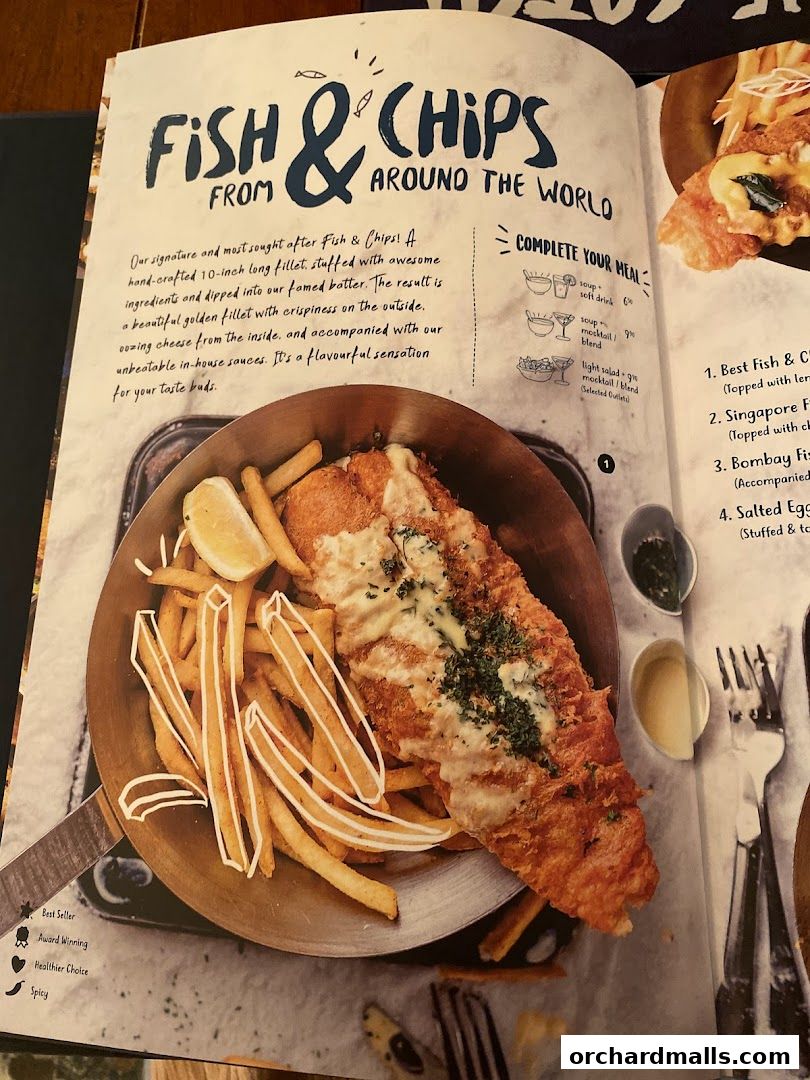 Menu page for Coast  Roast by Fish  Co. Paragon