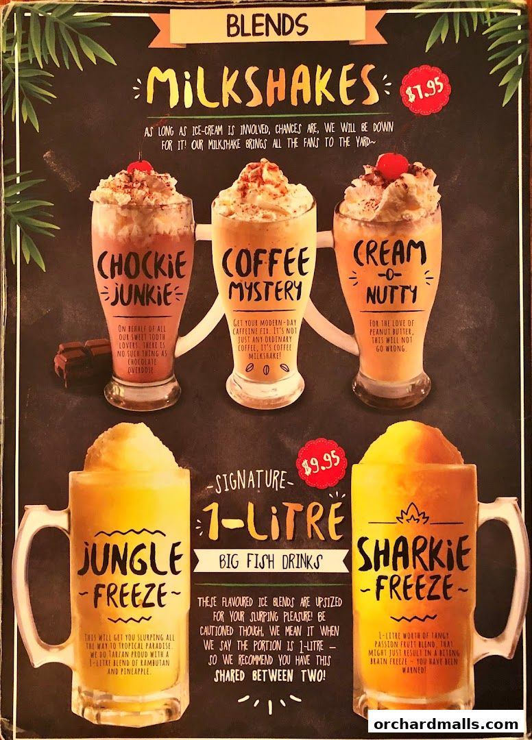 Menu page for Coast  Roast by Fish  Co. Paragon