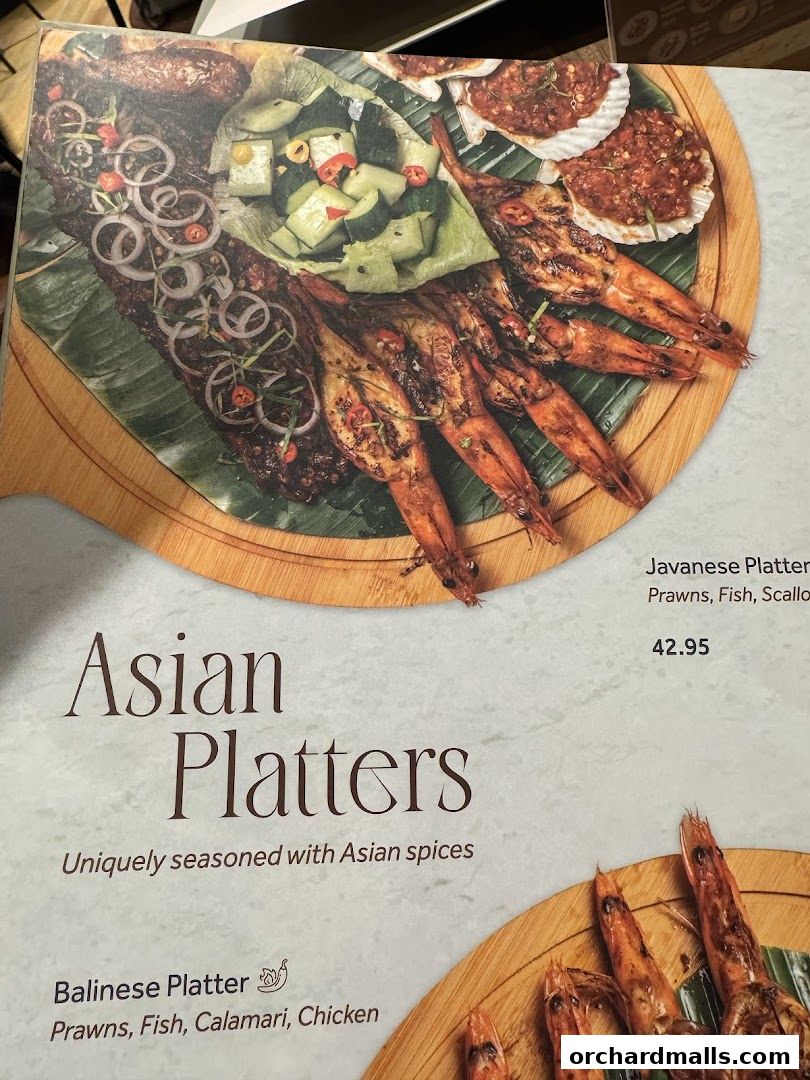 Menu page for Coast  Roast by Fish  Co. Paragon