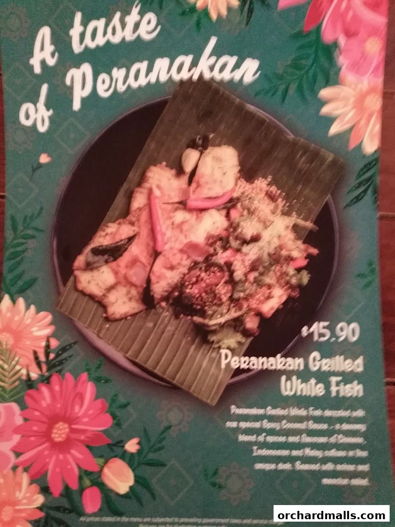 Menu page for Coast  Roast by Fish  Co. Paragon