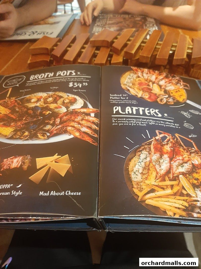 Menu page for Coast  Roast by Fish  Co. Paragon