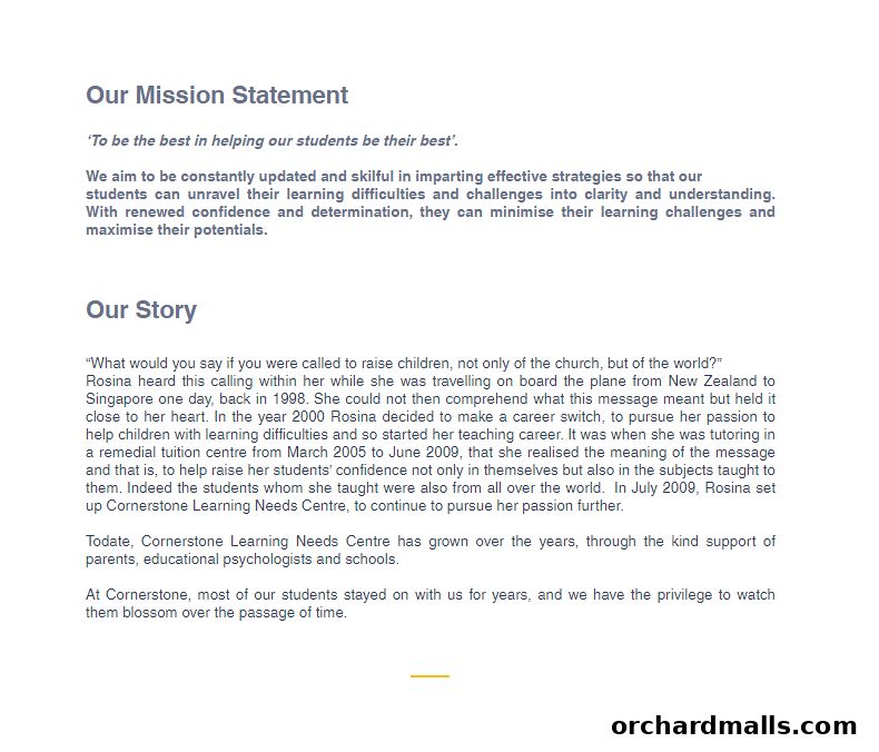 Cornerstone Learning Needs Centre