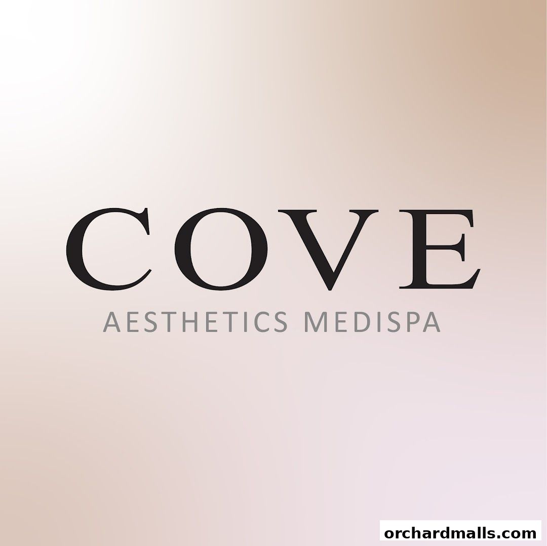 The logo for Cove Aesthetics Medispa, featuring the name in large black font.