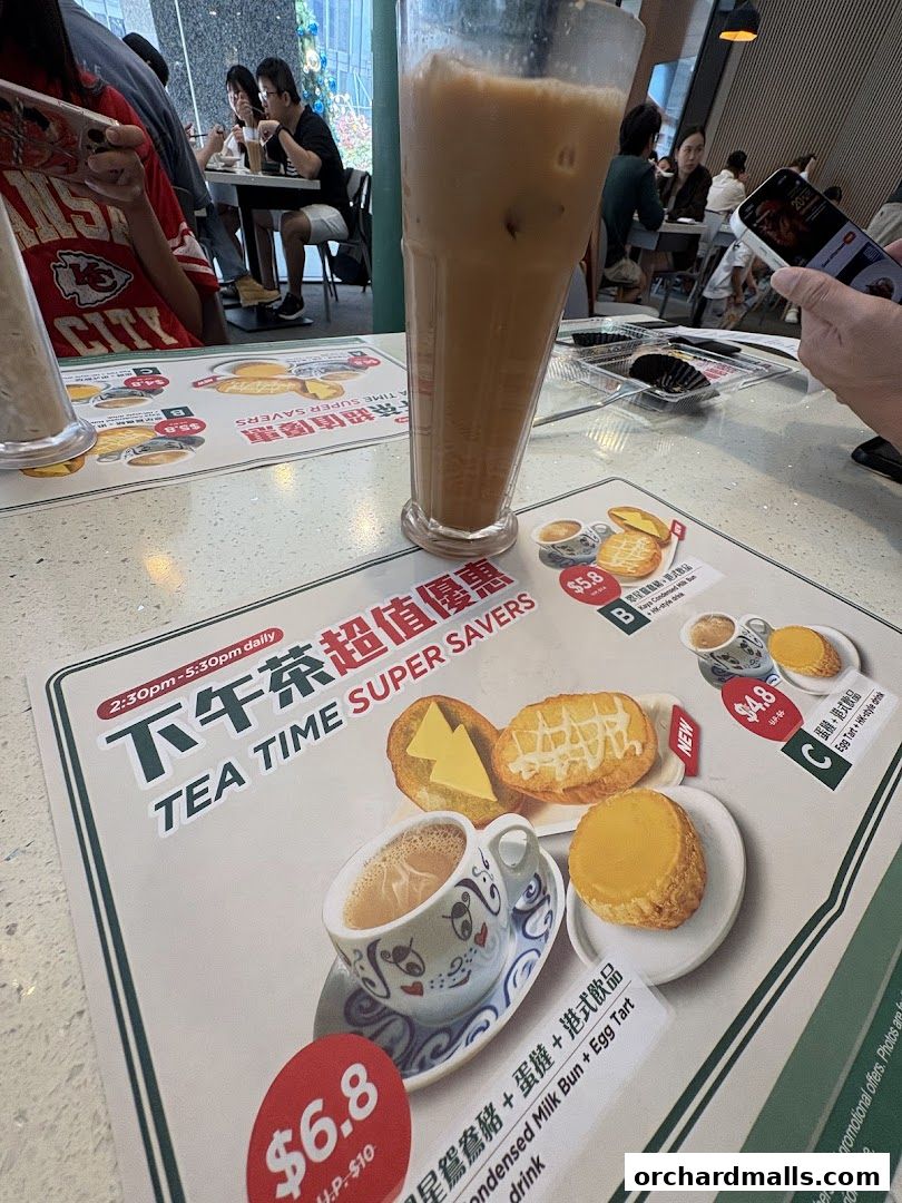 Menu page for 翠華 TSUI WAH - COURTS NOJIMA The Heeren