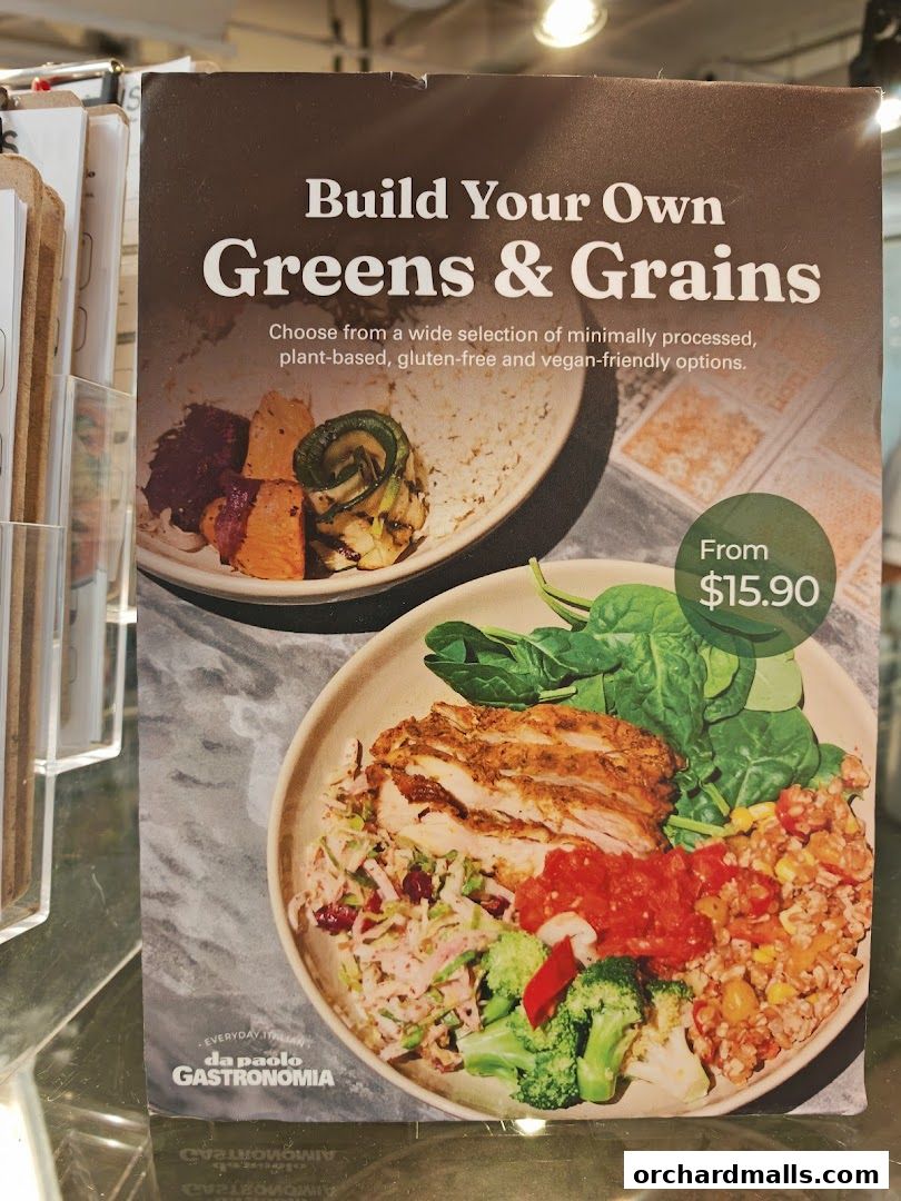 Menu page for Da Paolo Gastronomia - Orchard Paragon