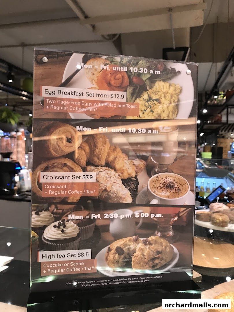 Menu page for Da Paolo Gastronomia - Orchard Paragon