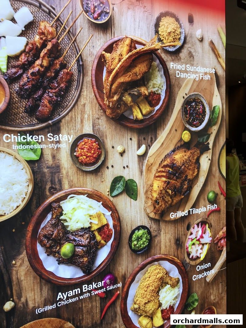 Menu page for Dapur Penyet  Centrepoint