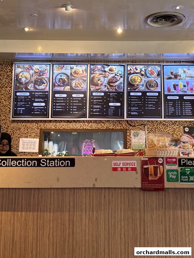 Menu page for Dapur Penyet  Centrepoint