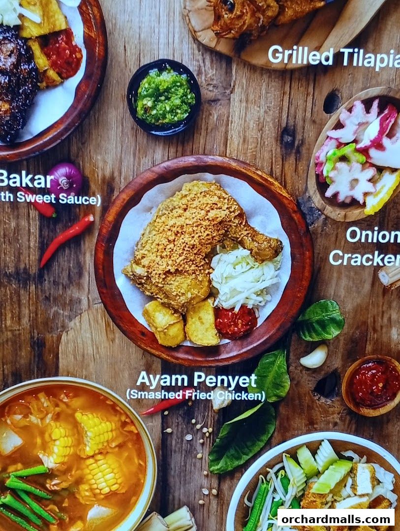 Menu page for Dapur Penyet  Centrepoint