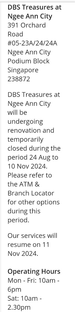 DBS Treasures Ngee Ann City