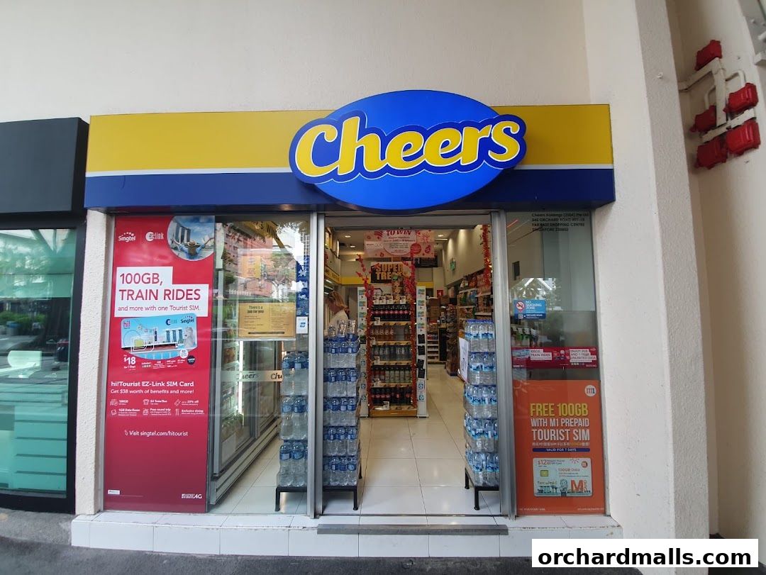 DHL Express Service Point - Far East Shopping Centre Cheers Store DHL Partner