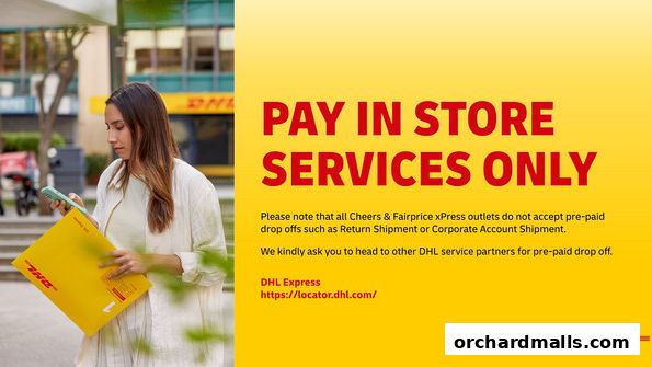 DHL Express Service Point - Far East Shopping Centre Cheers Store DHL Partner