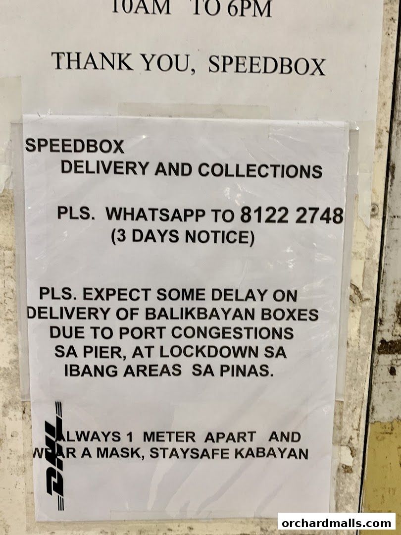 DHL Express Service Point - SpeedBox DHL Partner