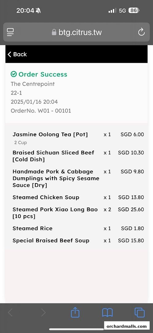 Din Tai Fung  The Centrepoint