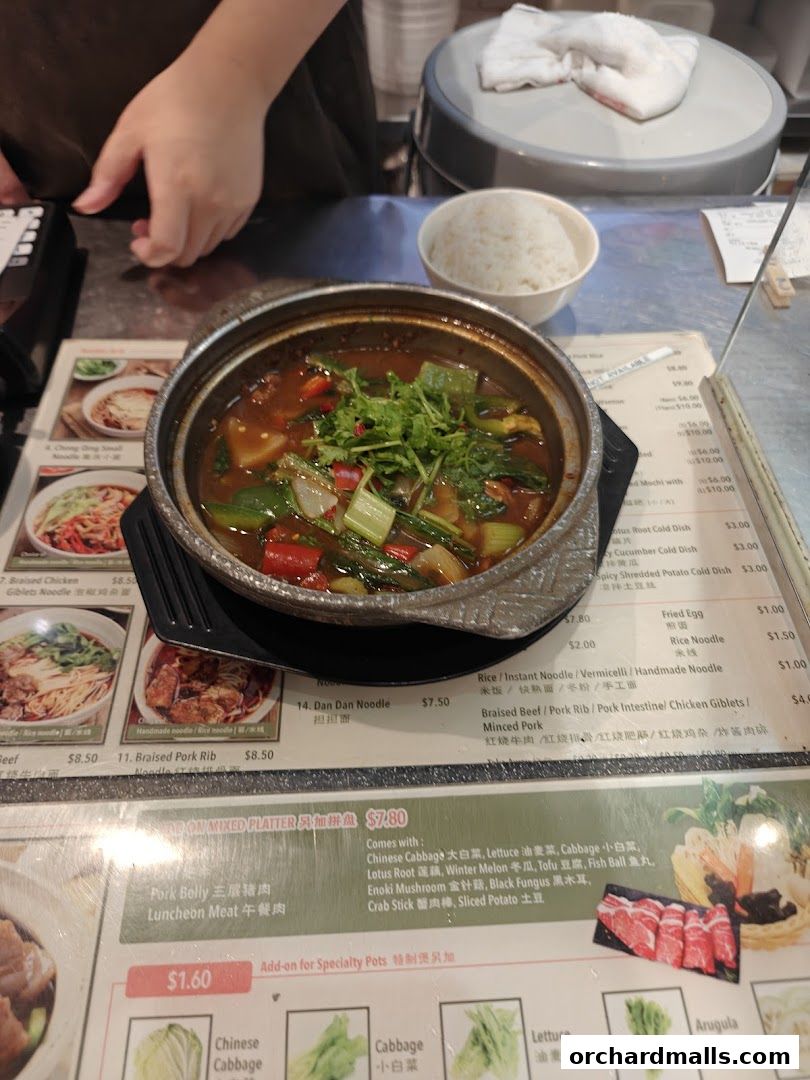 Menu page for Divine Chicken Pot 好滋味雞公煲