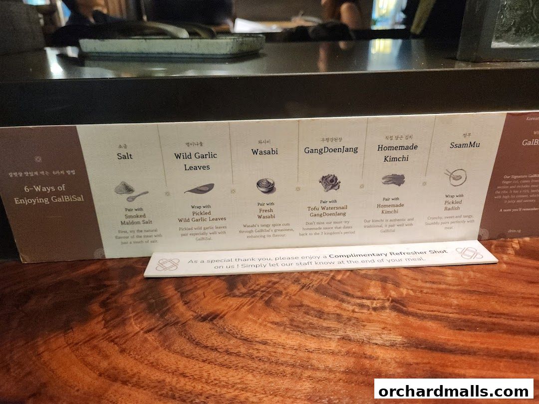 DRIM  Korean Steak House  Mandarin Gallery