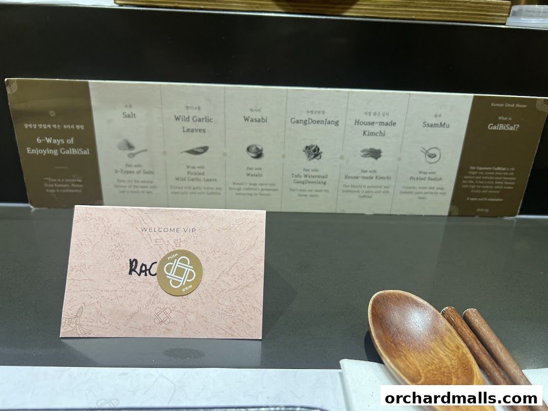 DRIM  Korean Steak House  Mandarin Gallery