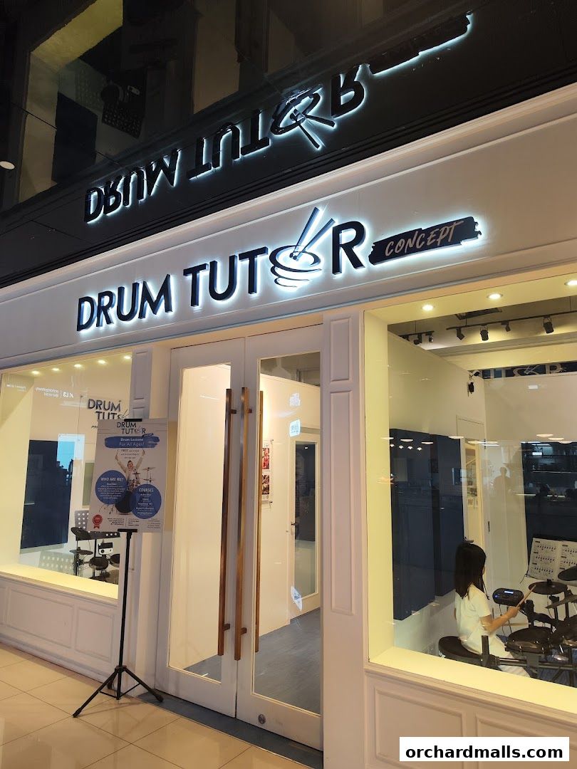 Exterior of Drum Tutor Singapore, a music school offering drum lessons for all ages.