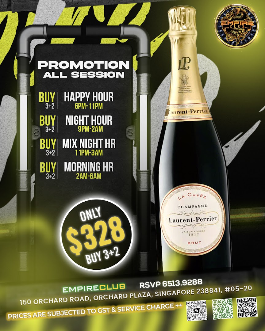 Menu page for Empire ktv