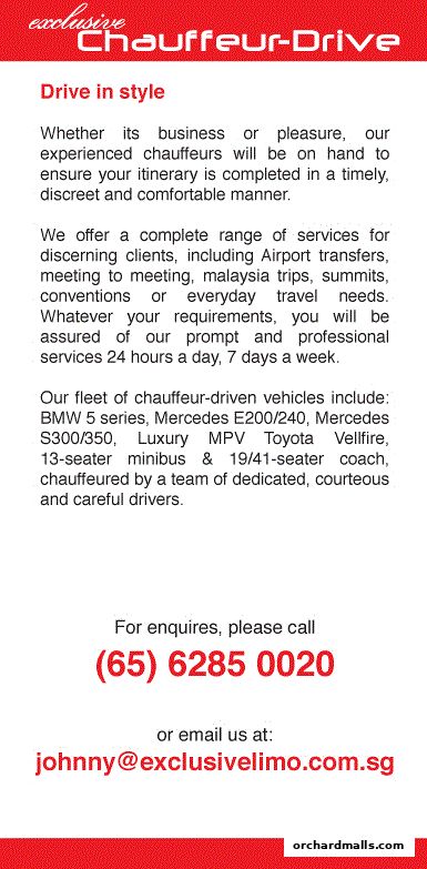 Exclusive Limo  Car Rentals