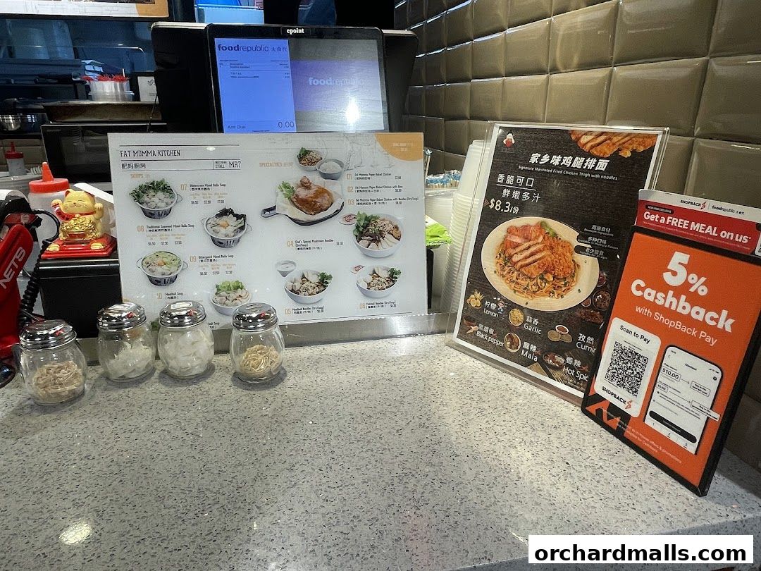 Menu page for 肥妈厨房 Fat Momma Kitchen