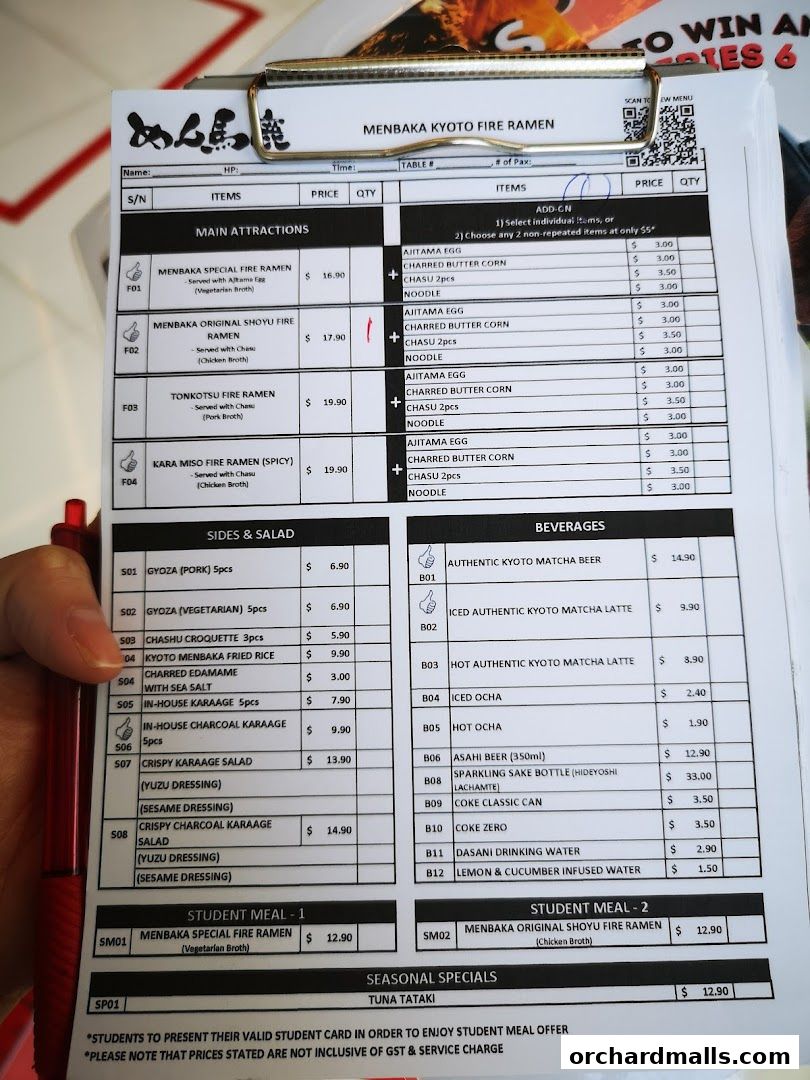 Fire Ramen  Izakaya by Menbaka The Centrepoint