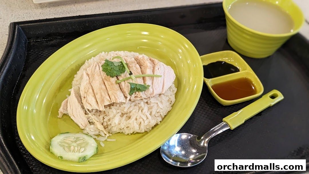 Fltra Hainanese Chicken rice
