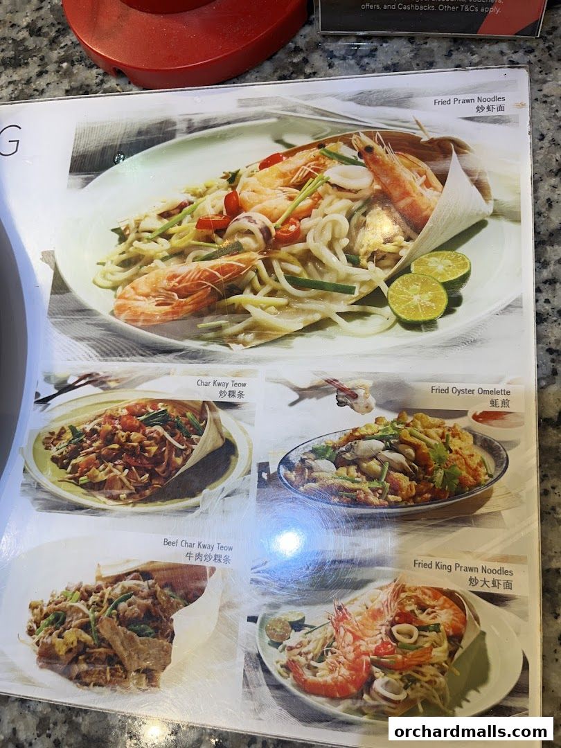 Menu page for Food Republic 313somerset