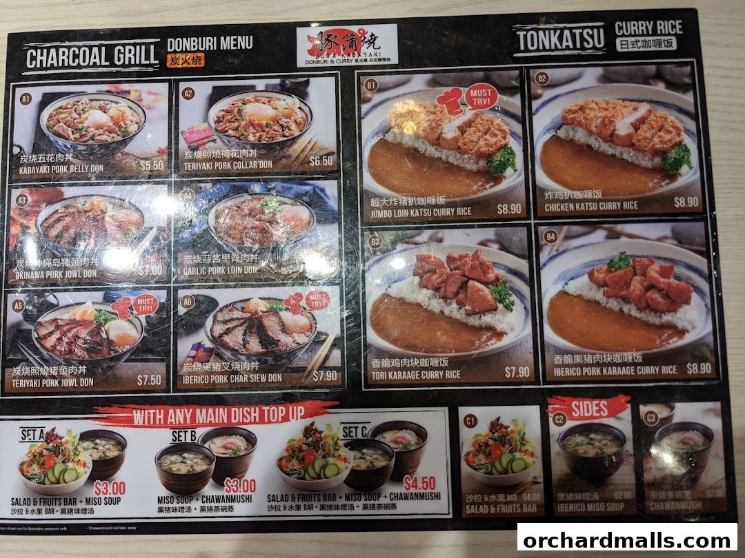 Menu page for Food Republic 313somerset