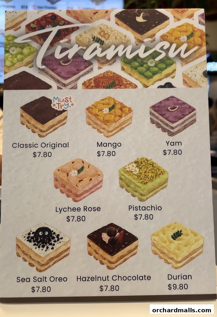 Menu page for Food Republic 313somerset