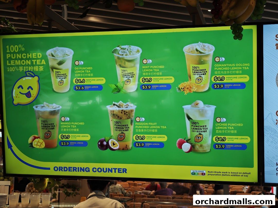 Menu page for Food Republic 313somerset