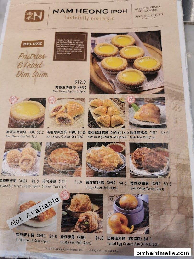 Menu page for Food Republic 313somerset
