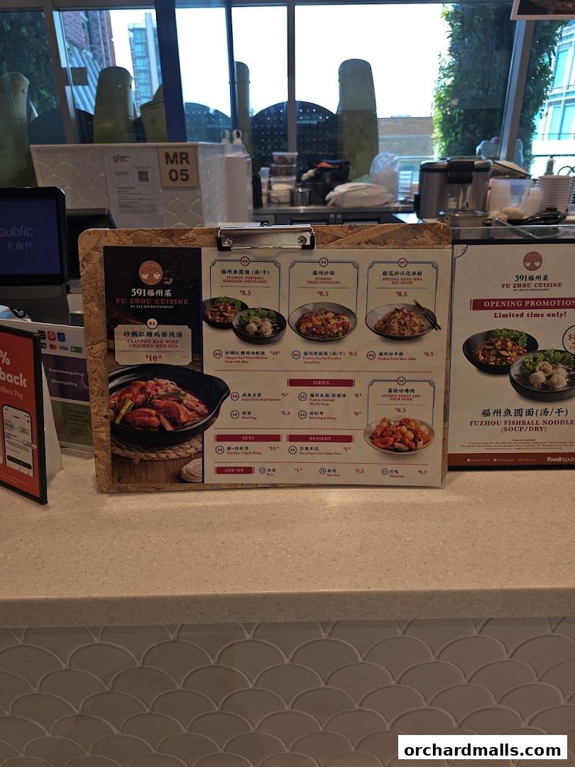 Menu page for Food Republic 313somerset