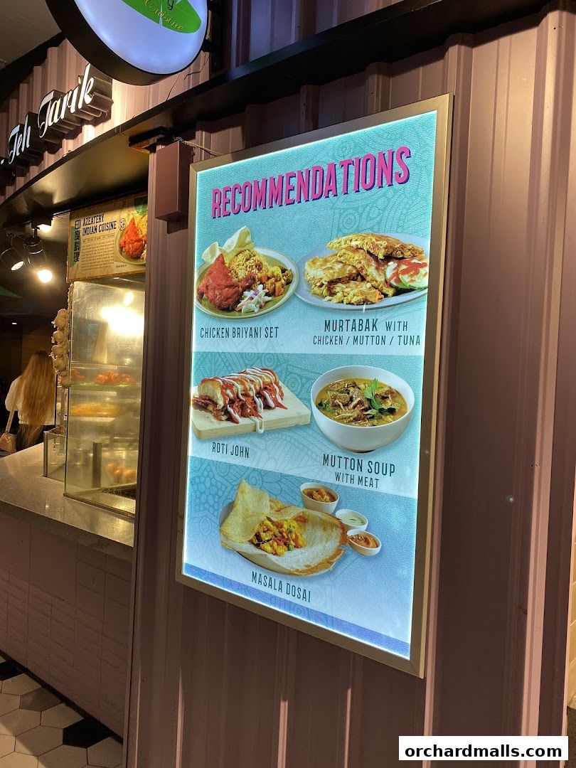 Menu page for Food Republic