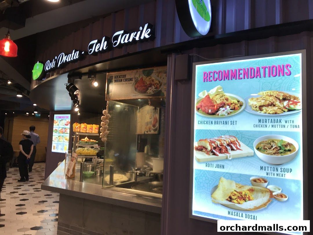 Menu page for Food Republic