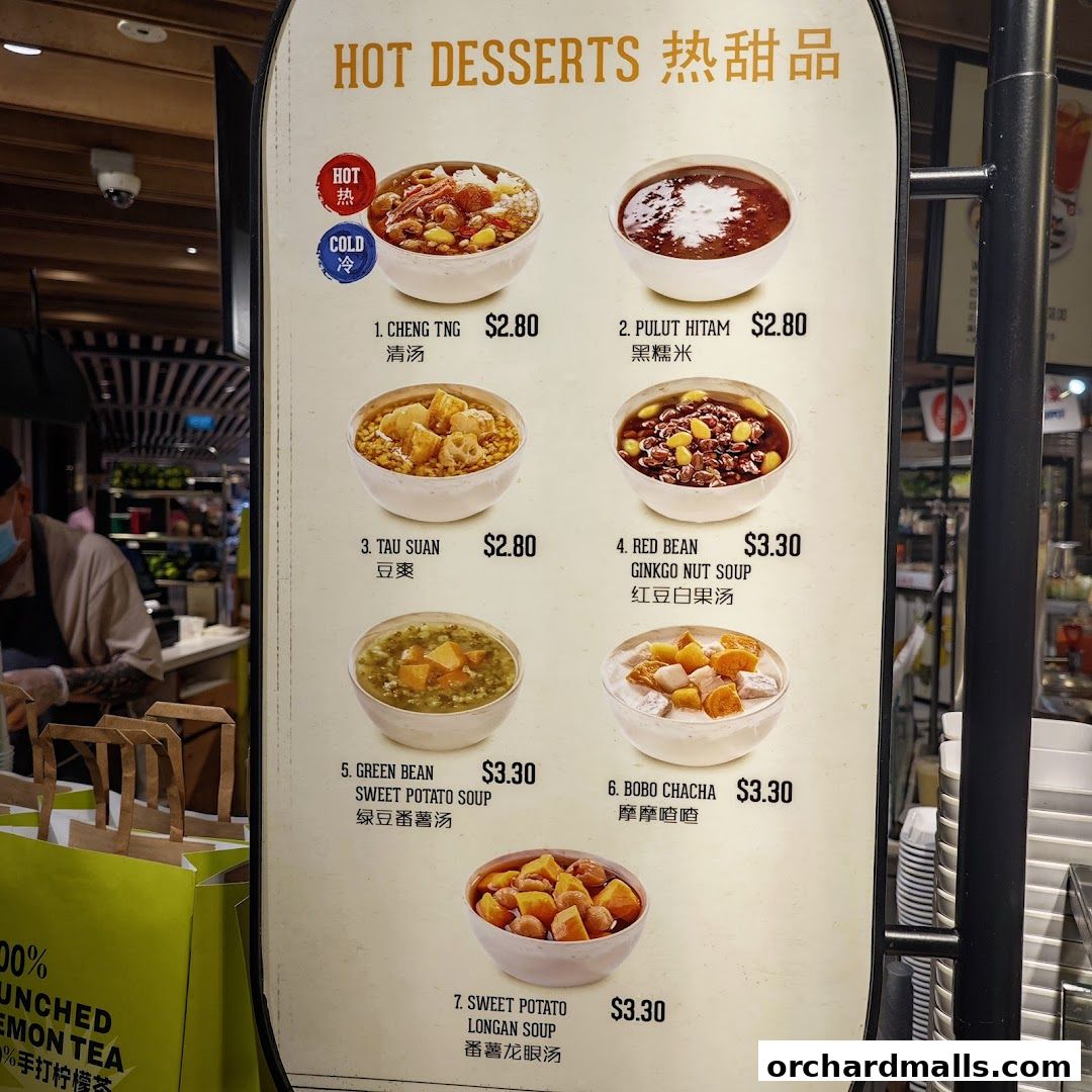 Menu page for Food Republic