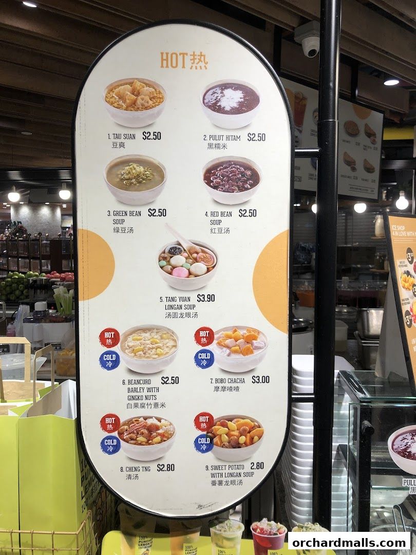 Menu page for Food Republic