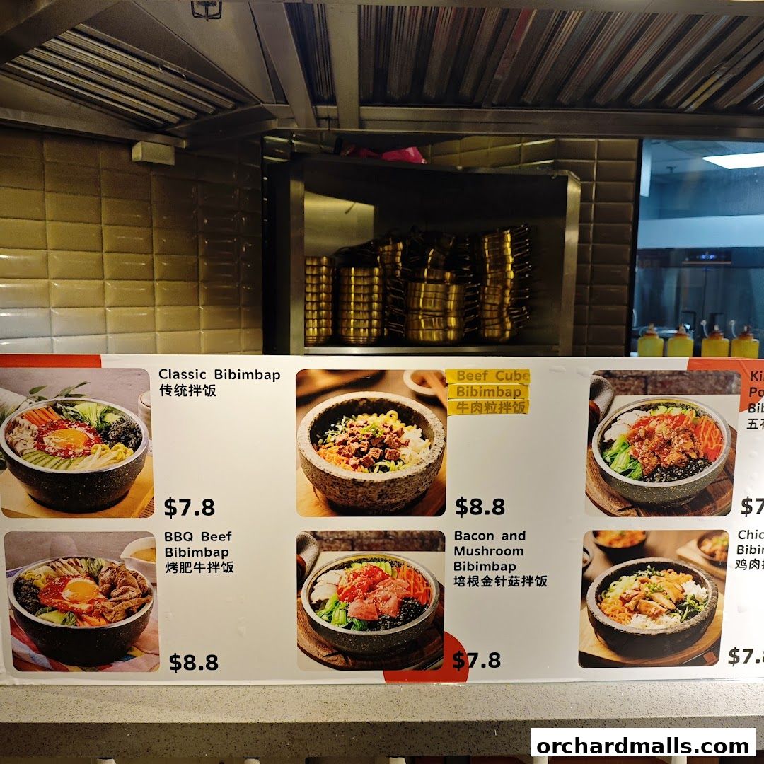 Menu page for Food Republic