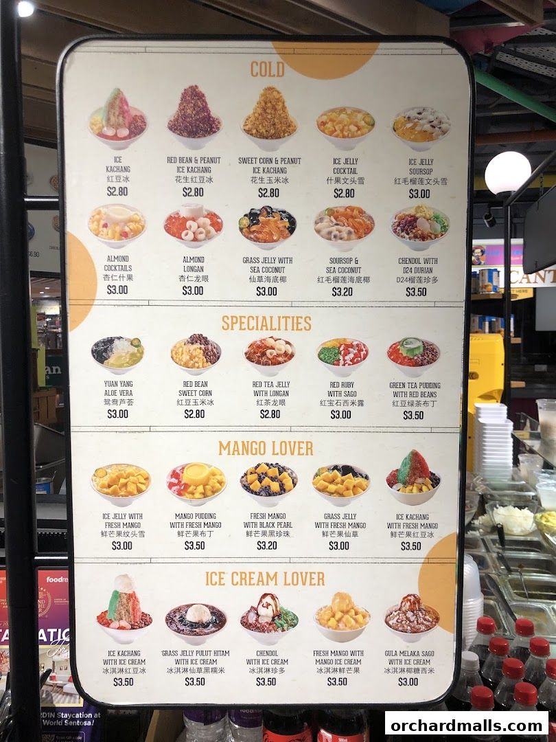 Menu page for Food Republic