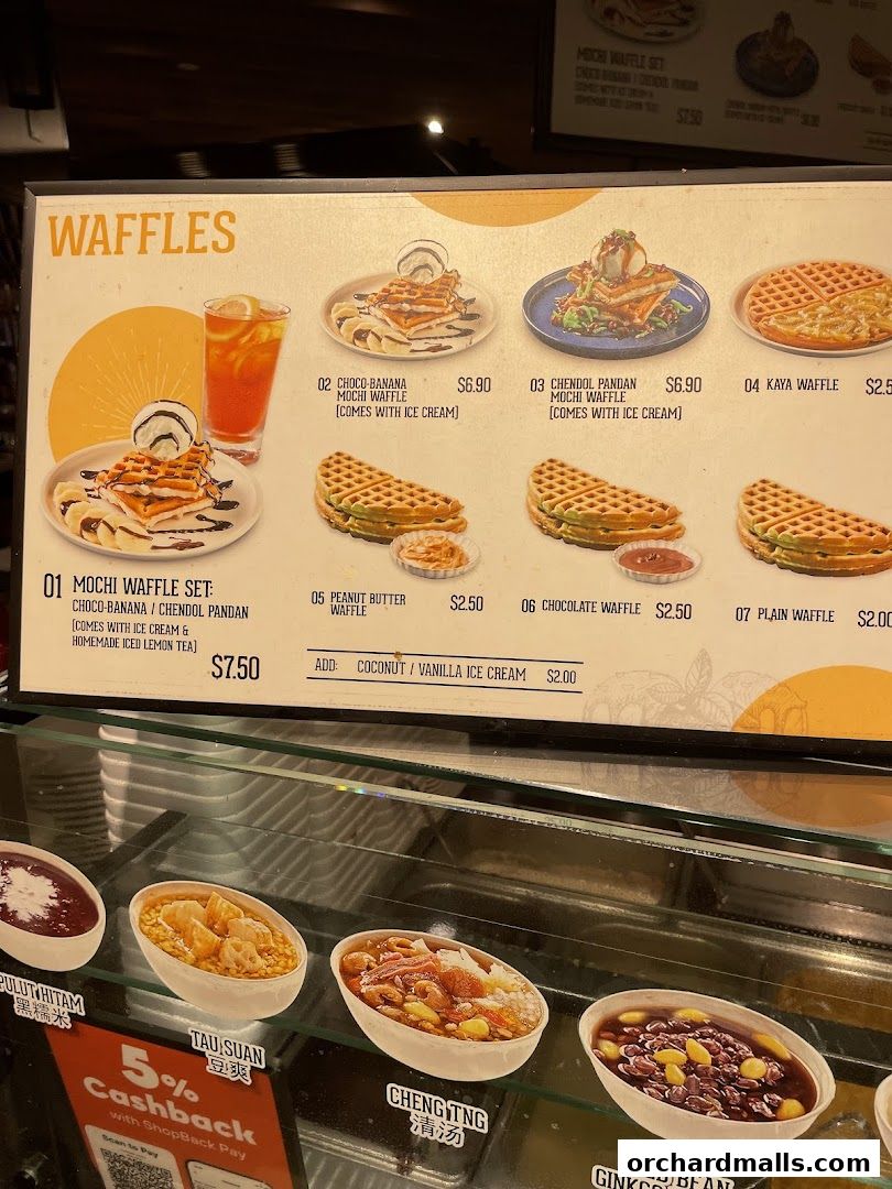 Menu page for Food Republic